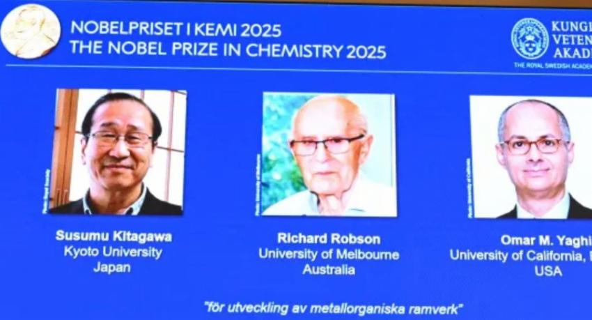 Chemistry Nobel Prize : Metal-Organic Frameworks